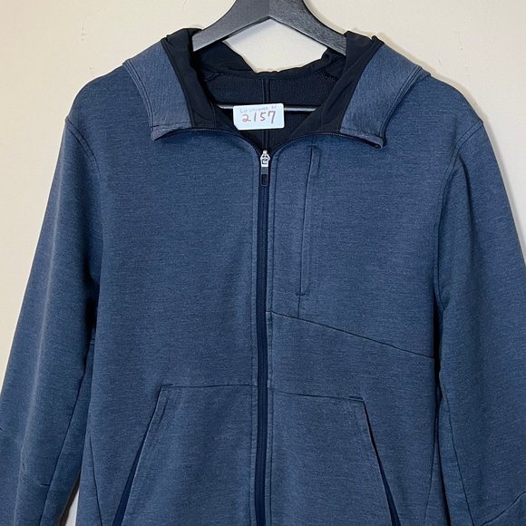 Lululemon City Sweat Full Zip Hoodie - Men's Size M - Blue - Picture 2 of 11